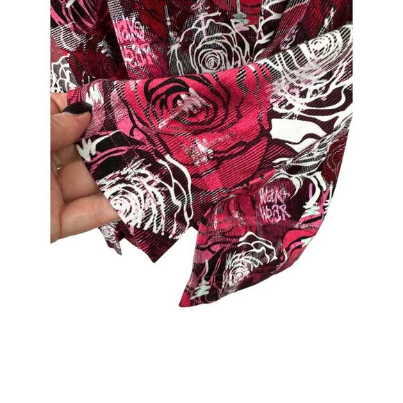 Vintage Walker Wear Polo Shirt Mens Large 90s Snoop Tupac Music Hip Hop RARE - Picture 5 of 10